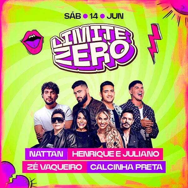 Limite Zero - Henrique e Juliano, Nattan, Zé Vaqueiro e Calcinha Preta